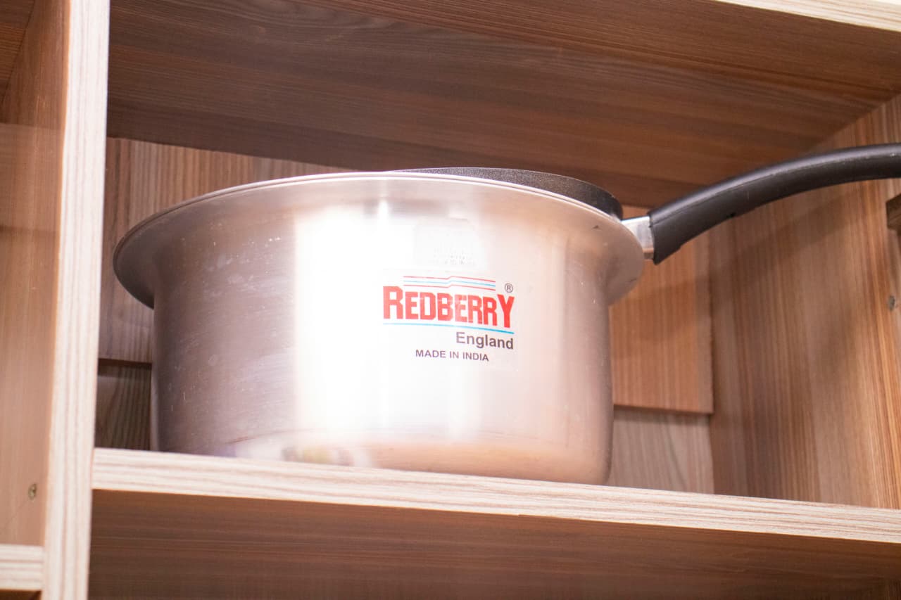 Kitchen Cabinet Cooking Pot